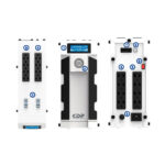 UPS CDP GAMING G-SMART1516I 1500VA / 900W / 16 SALIDAS / 8 PORT USB-A / 2 PORT USB-C BLACK (G-SMART1516I) - Imagen 2