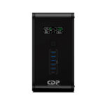 UPS CDP R-SMART 2010I 2000VA / 1200W / 10 SALIDAS / 5 PORT USB-A / 1 PORT USB-C BLACK (R-SMART2010I)