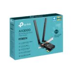 ADAPTADOR PCI EXPRESS WIFI TP-LINK ARCHER TX55E AX3000 DOBLE BANDA WIFI 6 CON BLUETOOTH (TL-ARCHER TX55E) - Imagen 2