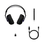 AUDIFONO C/MICROF. LOGITECH G522 90H LIGHTSPEED/BT/CABLE USB-C LIGHTSYNC RGB BLACK (981-001543) - Imagen 4