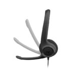 AUDIFONO C/MICROF. LOGITECH H390 USB-C NOISE CANCELLING MIDNIGHT BLACK (981-001575) - Imagen 3