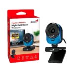 CAMARA GENIUS FACECAM 1000X Q HD 720P ROTACIÓN DE 360° USB BLUE (32200009401)