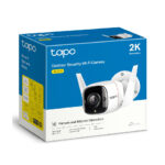 TP-LINK TAPO C310 CAMARA WIFI EXTERIOR 2K IP66 IA DETECCION DE PERSONAS VISIÓN NOCTURNA AUDIO BIDIRECCIONAL(TL-TAPO C310) - Imagen 2