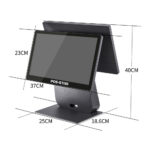 TERMINAL POS-STAR A200S PROCESADOR CORE I3 7MA GENERACIÓN RAM 8GB SSD 128 GB WIFI WIN 10/11 FREE DOBLE PANTALLA 16.6" - Imagen 4