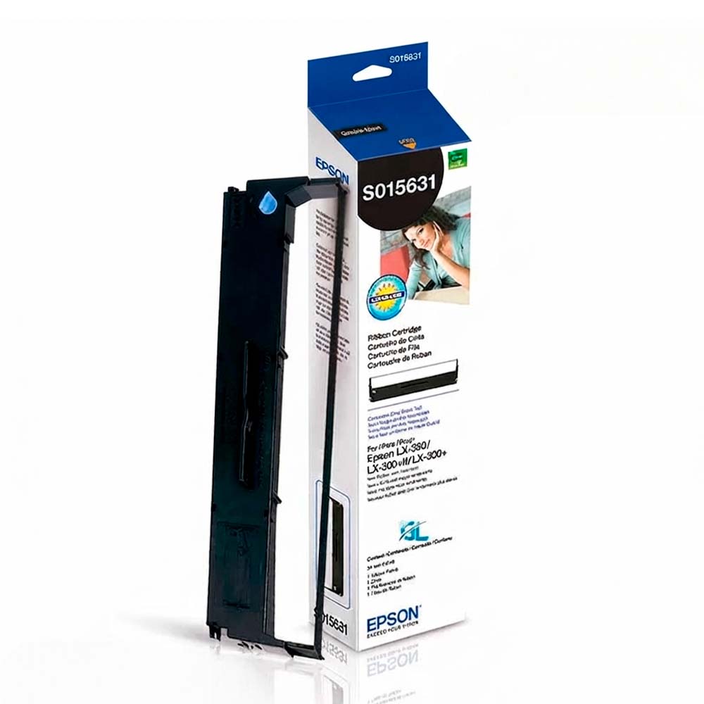 CINTAS EPSON CINTAS EPSON (S015631) P/ LX-350/ LX300+/ LX300+II - Imagen 1
