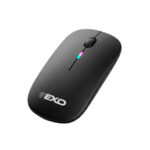 MOUSE EXO INALAMBRICO RGB RECARGABLE NEGRO