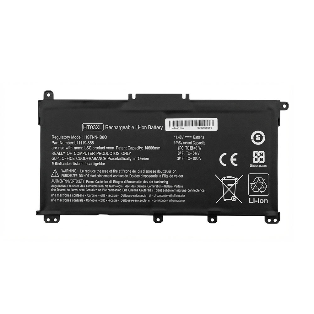 BATERIA HP H_HT03XL 11.55 V 3630 mAh BATERIA HP H_HT03XL 11.55 V / 3630 mAh - Imagen 1