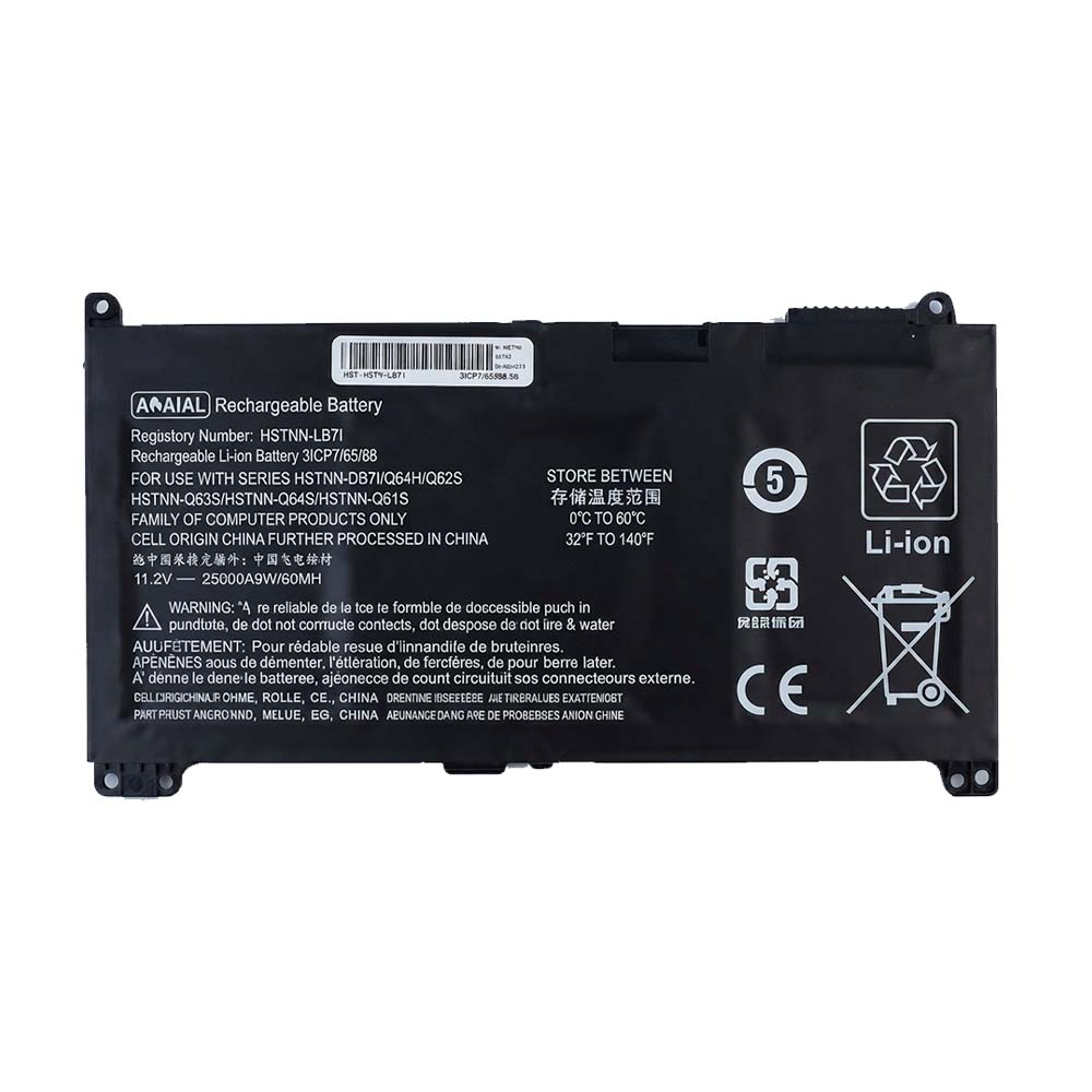 BATERIA HP H_RR03XL 11.4 V 3500 mAh BATERIA HP H_RR03XL 11.4 V 3500 mAh - Imagen 1