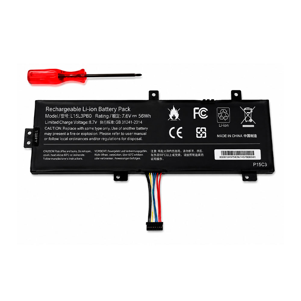 BATERIA LENOVO LE_L15L2PB4 14.8 V 3800 mAh BATERIA LENOVO LE_L15L2PB4 14.8 V 3800 mAh - Imagen 1