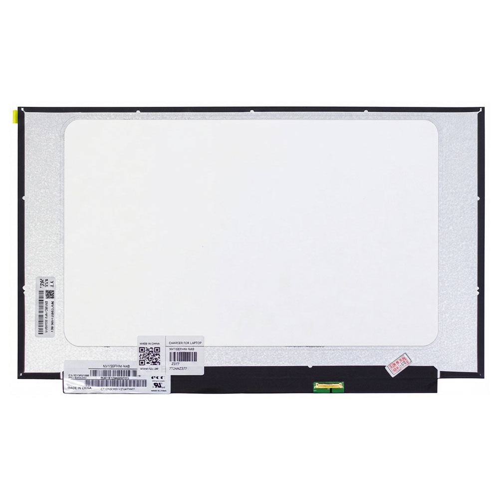 PANTALLA PARA LAPTOP 15.6 FHD 1920X1080 30 PINES EDP LED SLIM MATE SIN GANCHOS NV156FHM-N44 (COMPATIBLE) PANTALLA PARA LAPTOP 15.6" FHD 1920X1080 30 PINES EDP LED SLIM MATE SIN GANCHOS NV156FHM-N44 (COMPATIBLE) - Imagen 1