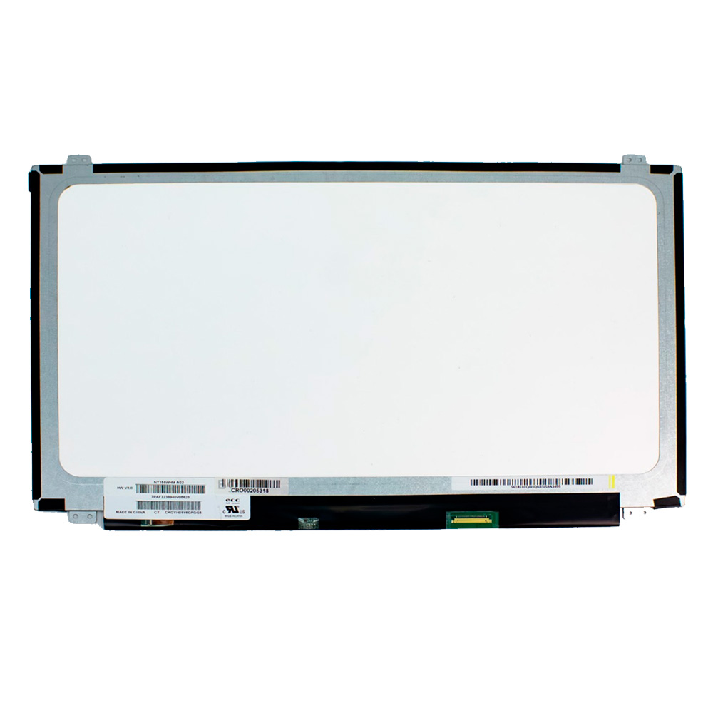 PANTALLA PARA LAPTOP HD 1366X768 30 PINES EDP LED SLIM MATE CON GANCHOS NT156WHM-N32 (COMPATIBLE) PANTALLA PARA LAPTOP 15.6" HD 1366X768 30 PINES EDP LED SLIM MATE CON GANCHOS NT156WHM-N32 (COMPATIBLE) - Imagen 1