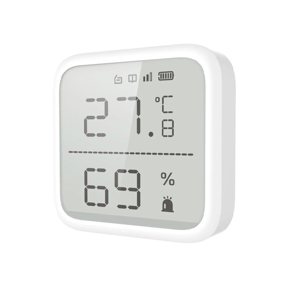 Detector de Temperatura y Humedad Inalámbrico DETECTOR DE TEMPERATURA Y HUMEDAD INALÁMBRICO HIKVISION DS-PDTPH-E-WB - Imagen 1