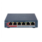 SWITCHES HIKVISION DS-3E1106P-EI/M SWITCH SMART DE 4 PUERTOS POE FAST ETHERNET