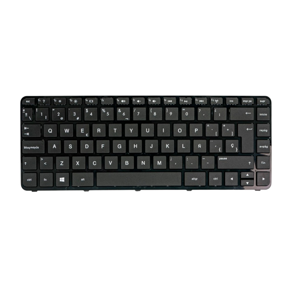 TECLADO PARA LAPTOP HP H_14-N 2 PERNOS TECLADO PARA LAPTOP HP H_14-N 2 PERNOS - Imagen 1