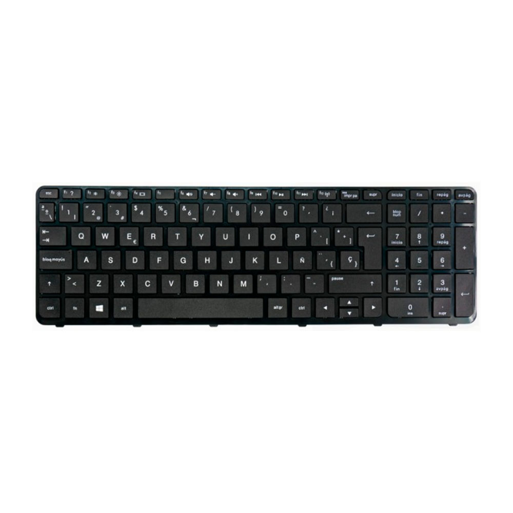 TECLADO PARA LAPTOP HP H_15E 15N NEGRO TECLADO PARA LAPTOP HP H_15E / 15N NEGRO - Imagen 1