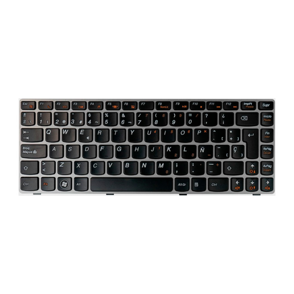 TECLADO PARA LAPTOP LENOVO LE_Z360 Z360A TECLADO PARA LAPTOP LENOVO LE_Z360 Z360A - Imagen 1