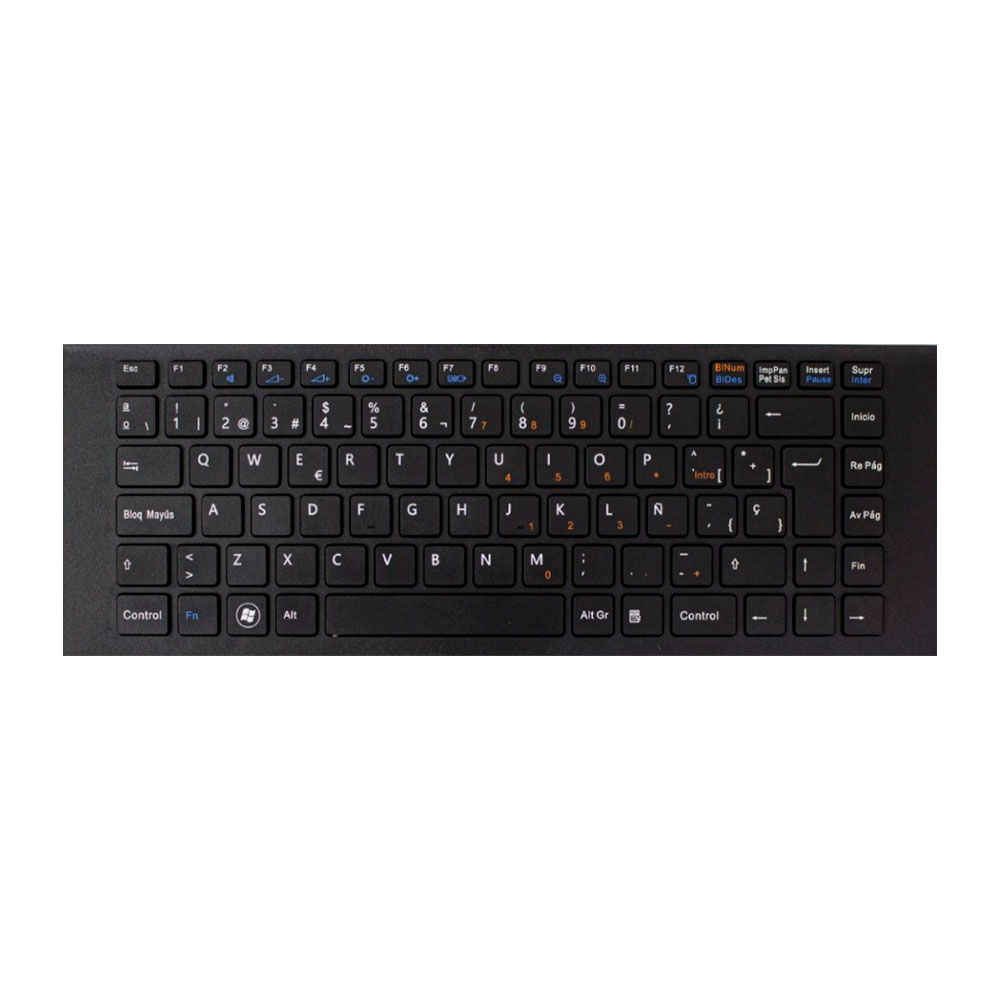 TECLADO PARA LAPTOP SONY SA_ RV411-RV415 NEGRO TECLADO PARA LAPTOP SONY SA_ RV411-RV415 NEGRO - Imagen 1