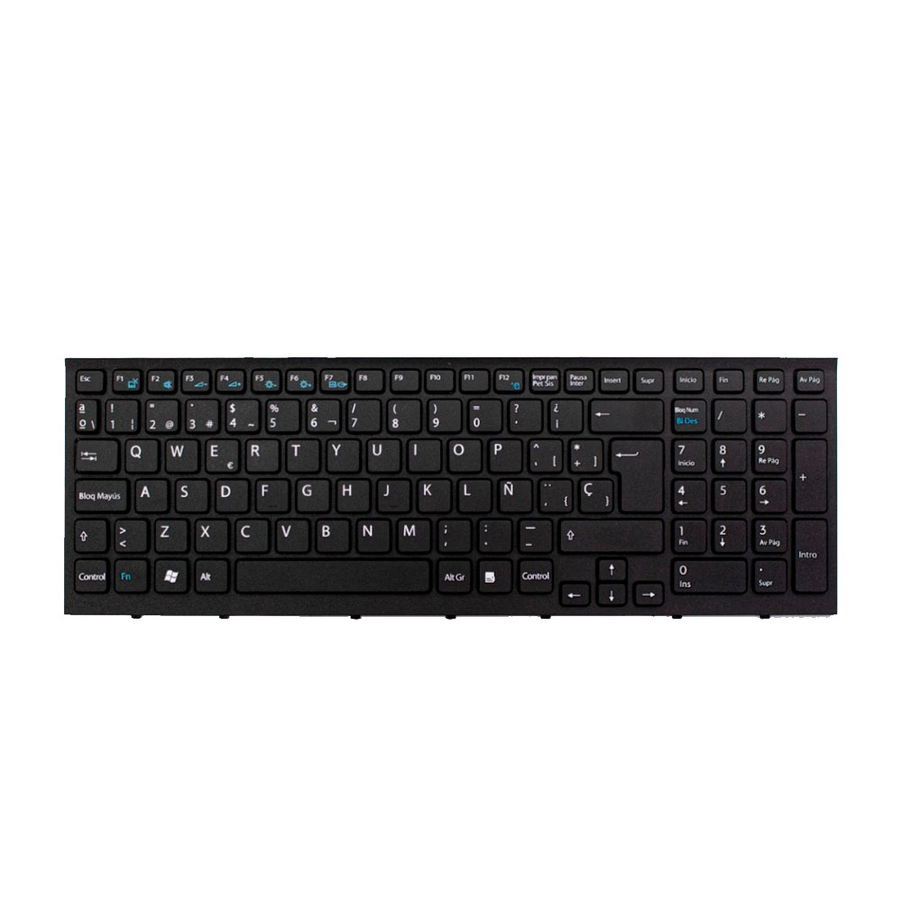 TECLADO PARA LAPTOP SONY SA_NP300 E4A NEGRO TECLADO PARA LAPTOP SONY SA_NP300 E4A NEGRO - Imagen 1