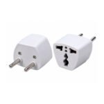 ADAPTADOR ENCHUFE REDONDO MACHO A MULTI-ENCHUFE UNIVERSAL HEMBRA, 10A 250V - TRAUTECH