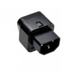 ADAPTADOR ENCHUFE UPS IEC 320 C14 MACHO A MULTI-ENCHUFE UNIVERSAL HEMBRA, 10A 250V - NETCOM - Imagen 2
