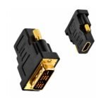 ADAPTADOR HDMI HEMBRA A DVI 18+1 MACHO - TRAUTECH