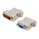 ADAPTADOR VGA HEMBRA A DVI 24+1 MACHO - TRAUTECH