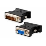 ADAPTADOR VGA HEMBRA A DVI 24+5 MACHO - TRAUTECH