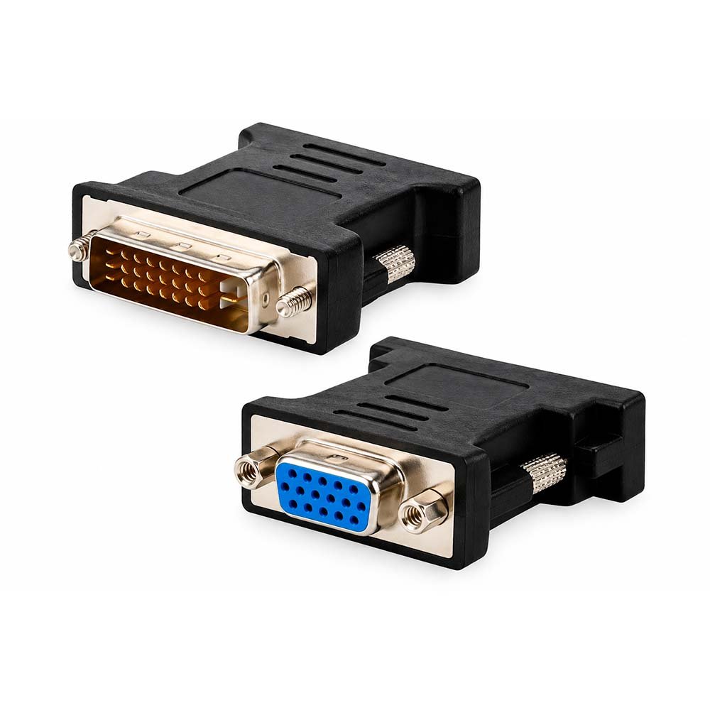 ADAPTADOR VGA HEMBRA A DVI 24+5 MACHO - TRAUTECH ADAPTADOR VGA HEMBRA A DVI 24+5 MACHO - TRAUTECH - Imagen 1