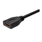 CABLE ADAPTADOR HDMI  MACHO A HDMI HEMBRA V2.0 4K@60HZ  DE 15CM - TRAUTECH - Imagen 2