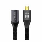 CABLE ADAPTADOR MICRO HDMI A HDMI  UHD 8K@60Hz - NETCOM - Imagen 2
