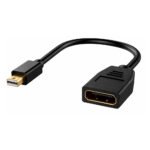 CABLE ADAPTADOR MINI DISPLAYPORT MACHO A DISPLAYPORT HEMBRA UHD 4K@60Hz - TRAUTECH