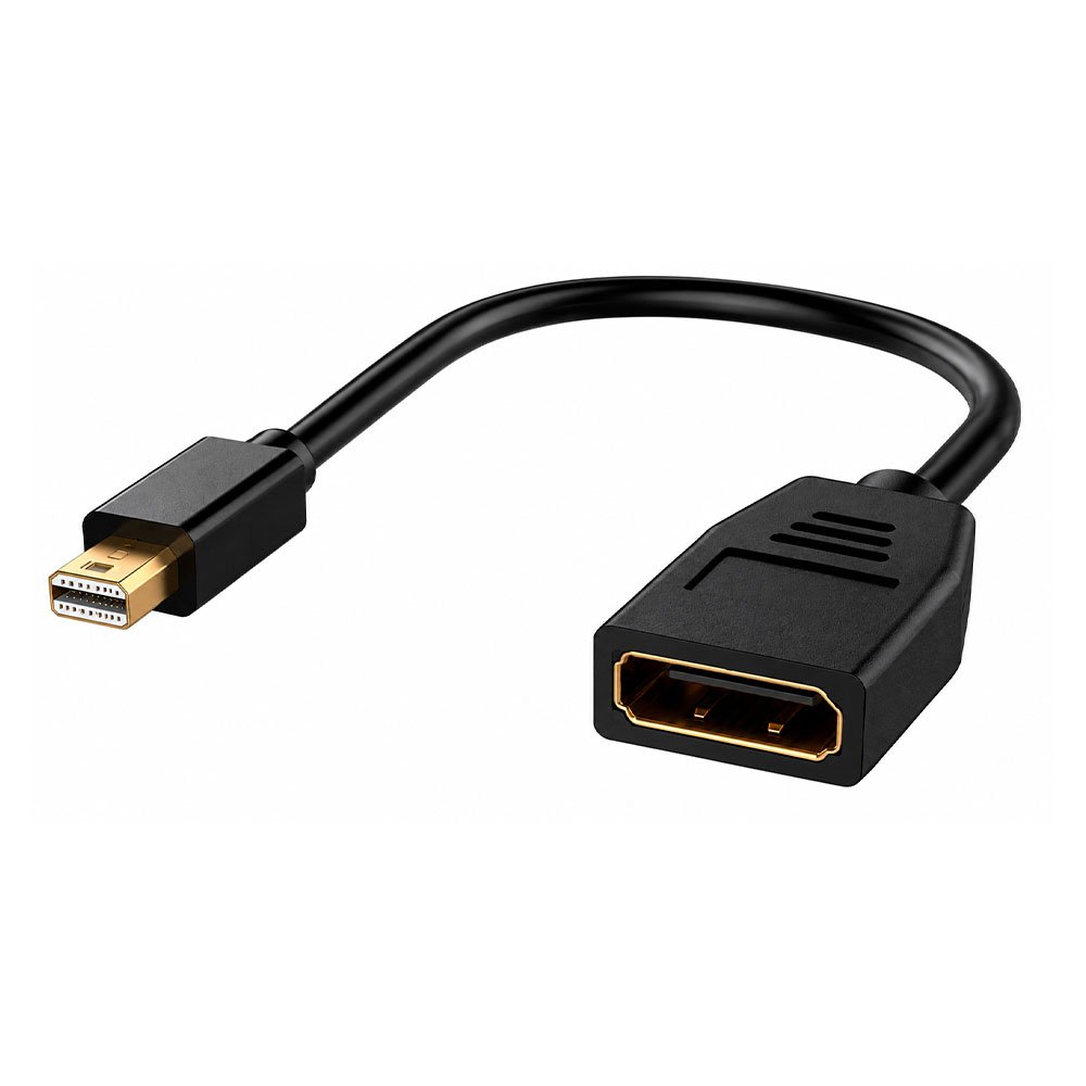 CABLE ADAPTADOR MINI DISPLAYPORT MACHO A DISPLAYPORT HEMBRA UHD 4K@60Hz - TRAUTECH CABLE ADAPTADOR MINI DISPLAYPORT MACHO A DISPLAYPORT HEMBRA UHD 4K@60Hz - TRAUTECH - Imagen 1