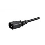 CABLE C14 A TREBOL C5 10AMP - 16AWG OD: 7.8MM DE 1.80 METROS - NETCOM - Imagen 3