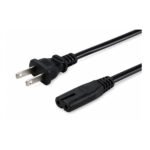 CABLE PODER TIPO 8  ESPIGA PLANA DE 1.80 MTS  2*18 AWG SOPORTE 220V 6AMP - TRAUTECH