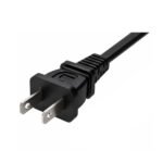 CABLE PODER TIPO 8  ESPIGA PLANA DE 5 MTS   2*18 AWG SOPORTE 220V 6AMP - TRAUTECH - Imagen 2