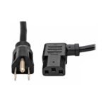 CABLE PODER TIPO "L" NEMA 5-15P / C13 DE 1.80 MTS OD: 0.75mm 3*18 AWG SOPORTE 220V 10AMP - TRAUTECH
