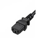 CABLE PODER UPS C13 - C14 DE 3 MTS OD: 10.5mm 3*14 AWG SOPORTE 220V 15AMP - TRAUTECH - Imagen 3