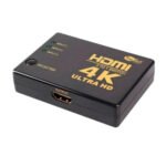 SWITCH HDMI  3 X 1 ULTRA HD 4K@30Hz (3 INGRESOS 1 SALIDA) - TRAUTECH