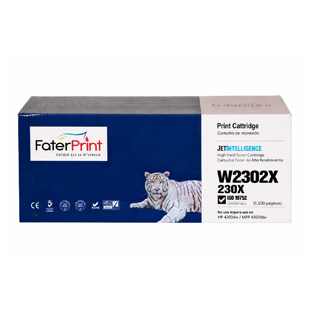 TONER COMPATIBLE 230X W2302X YELLOW PARA HP TONER COMPATIBLE 230X W2302X YELLOW PARA HP 4203dw / MFP 4303fdw - Imagen 1